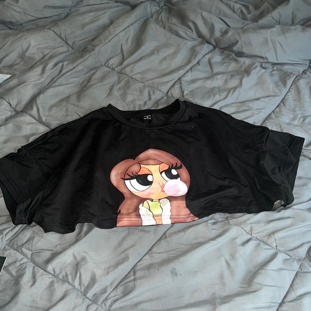 Cropped brat top